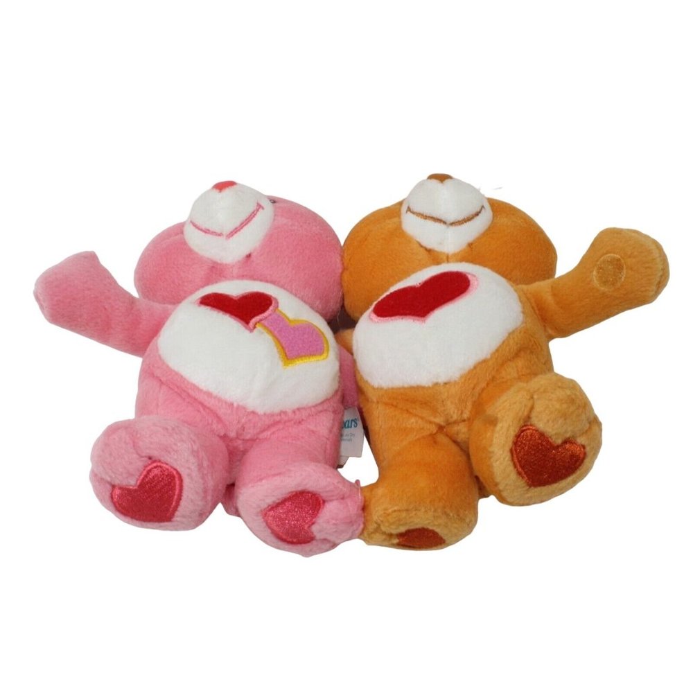 Care Bears Cuddle Pairs 20th Anniversary Love A Lot Tender Heart 2002 - Picture 3 of 5